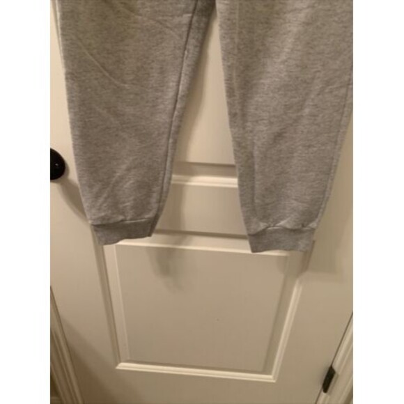 Hanes Boys Jogger Pants Elastic Waist Pockets Size L 10-12 Gray - Picture 6 of 12